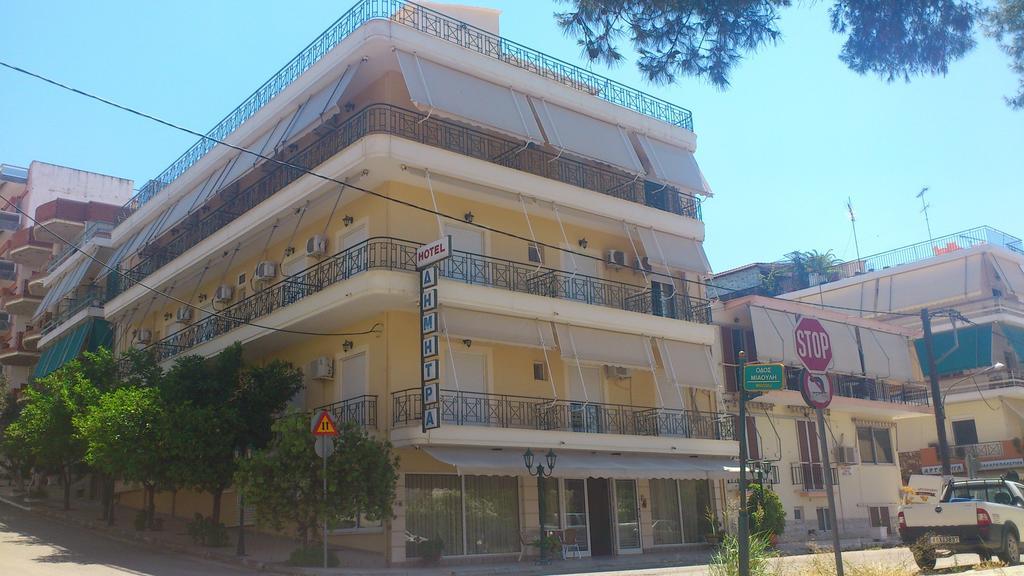 Dimitra Hotel Лутра Едипсу Екстериор снимка